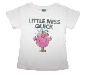 Junk Food Little Miss Quick Girls Toddler T-Shirt