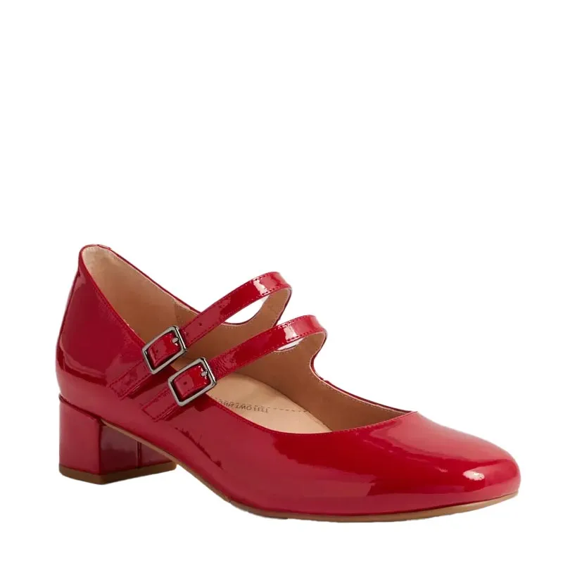 KAROLY W - RED PATENT LEATHER
