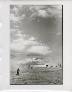 Kid with Kite - Boston (vintage print)