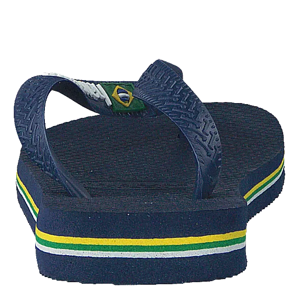 Kids Brasil Logo Navy Blue