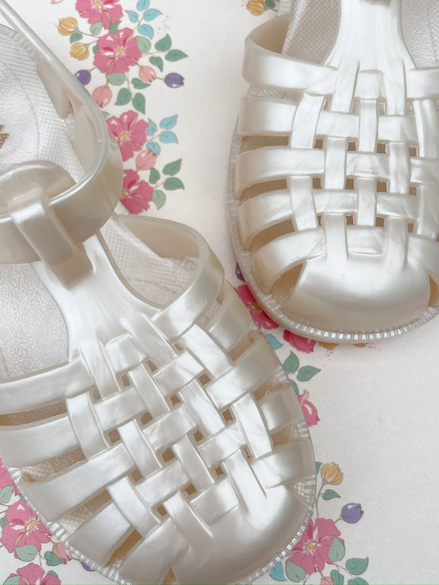 [Konges slojd] Celebration Pearl Sandal - Pearl