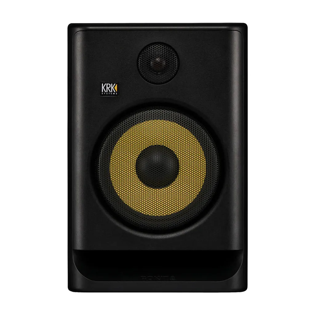 KRK ROKIT Gen5 Studio Monitor 7" Class D Powered; Kevlar Drivers; Onboard DSP - Single