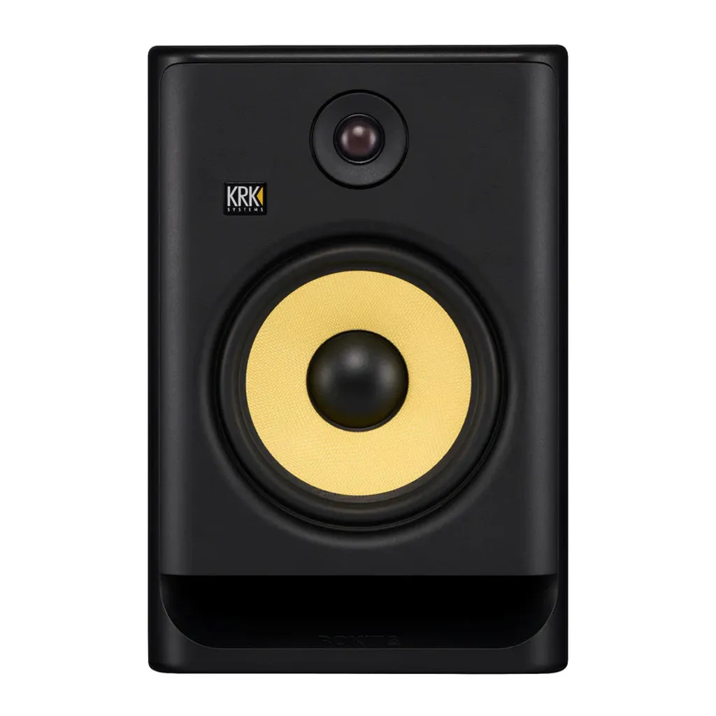 KRK ROKIT Gen5 Studio Monitor 8" Class D Powered; Kevlar Drivers; Onboard DSP - Single