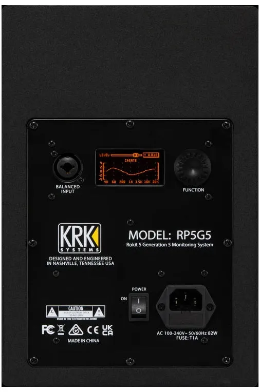 KRK RP5-G5 Rokit Generation 5 Active Studio Monitors - 5" (NEW!) with Protective Speaker Grilles