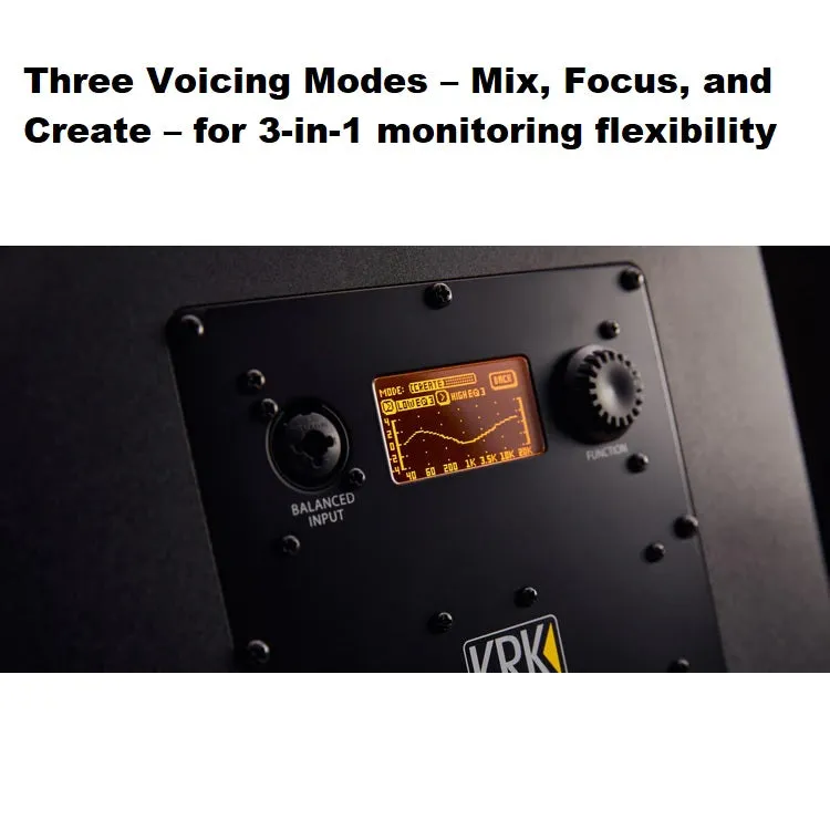 KRK RP7-G5 Rokit Generation 5 Active Studio Monitors - 7" (NEW!) with Protective Speaker Grilles