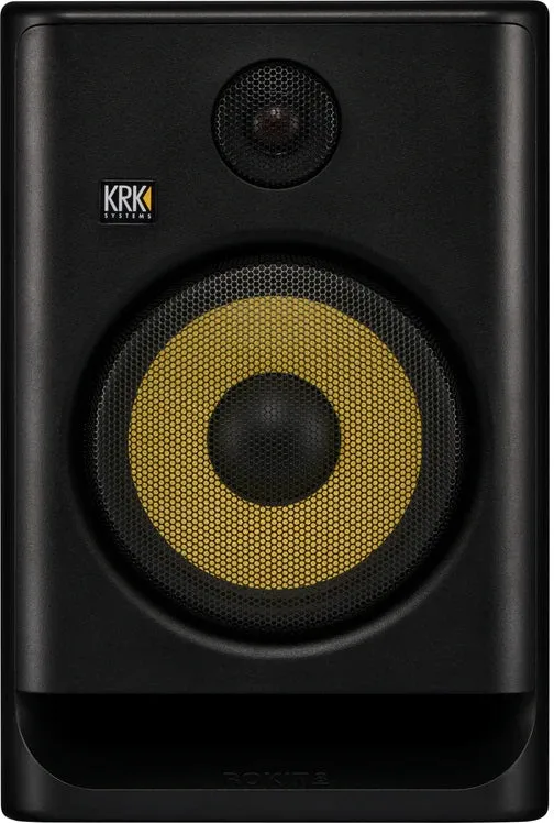 KRK RP8-G5 Rokit Generation 5 Active Studio Monitors - 8" (NEW!) with Protective Speaker Grills (SINGLE)