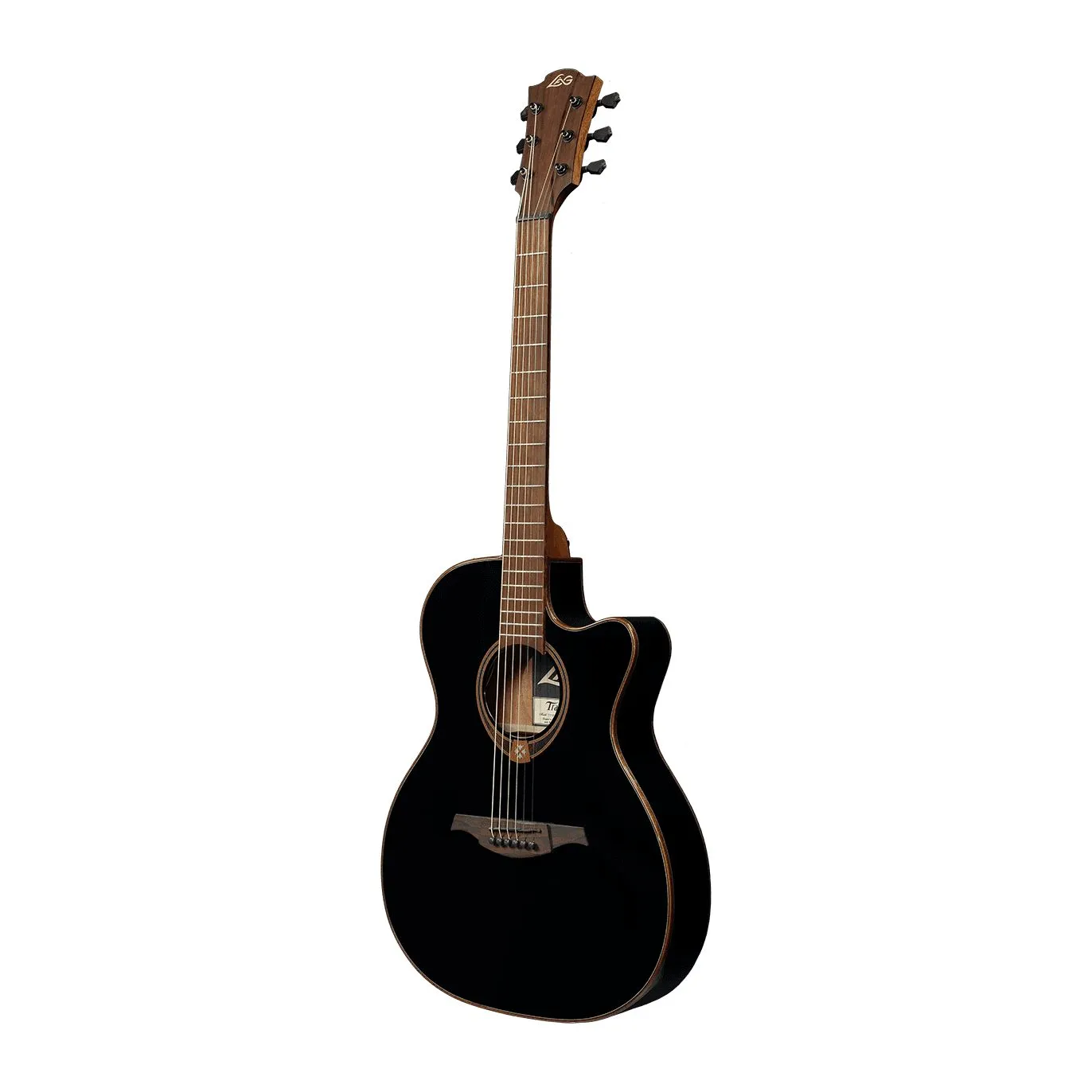 LAG T118A Slim Auditorium Electric Acoustic (Black)
