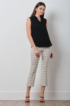 LEO Plaid Off-White