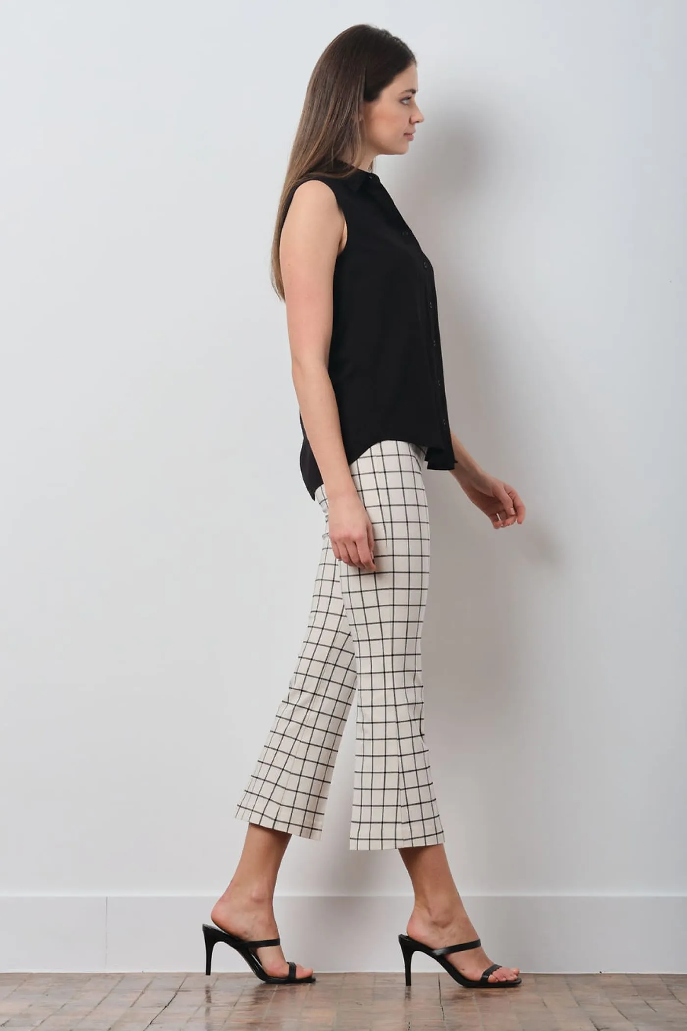 LEO Plaid Off-White