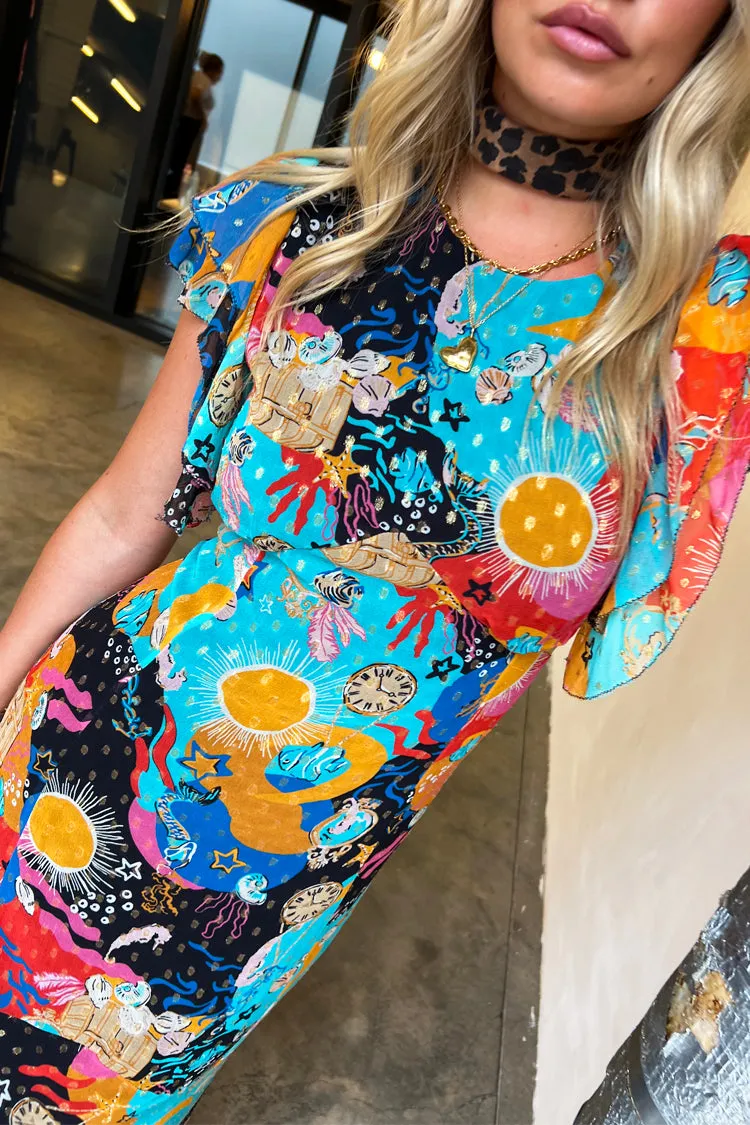 Lunar Treasure Maxi Dress