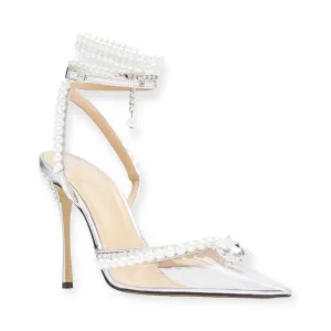 Mach & Mach Shoes, ‘Diamond of Elizabeth’ Embellished Heels (size 38)