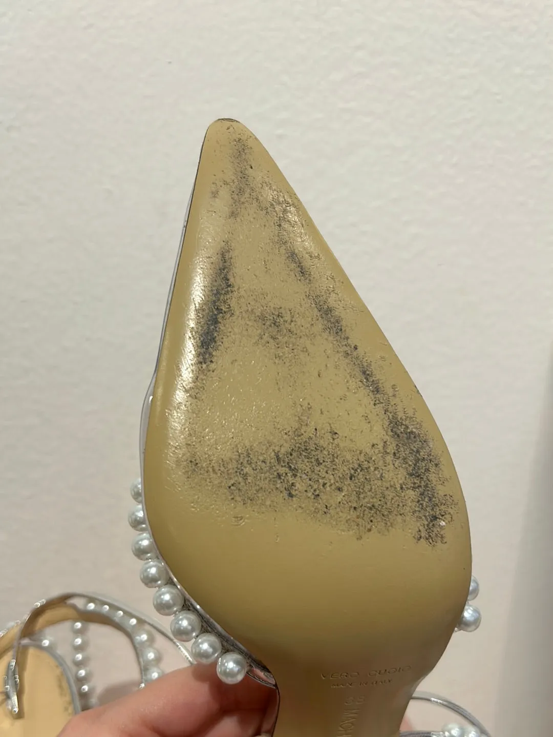 Mach & Mach Shoes, ‘Diamond of Elizabeth’ Embellished Heels (size 38)