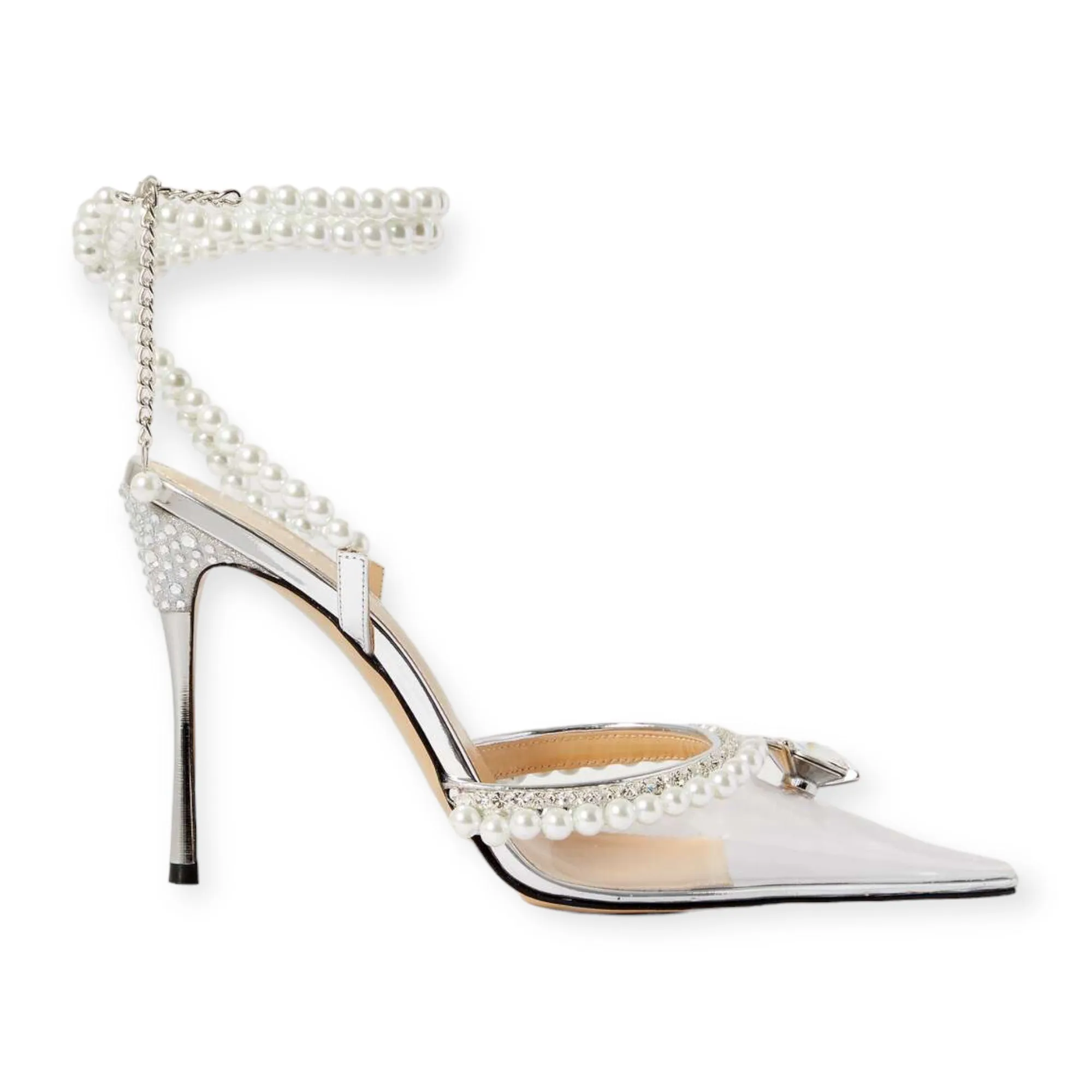 Mach & Mach Shoes, ‘Diamond of Elizabeth’ Embellished Heels (size 38)