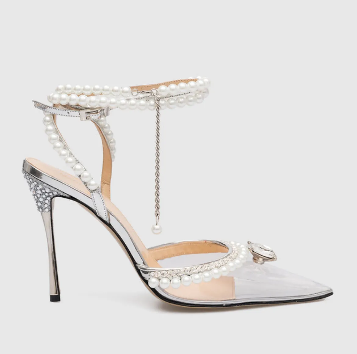 Mach & Mach Shoes, ‘Diamond of Elizabeth’ Embellished Heels (size 38)