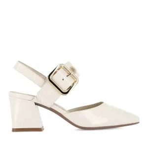 MAGALY - IVORY PATENT LEATHER