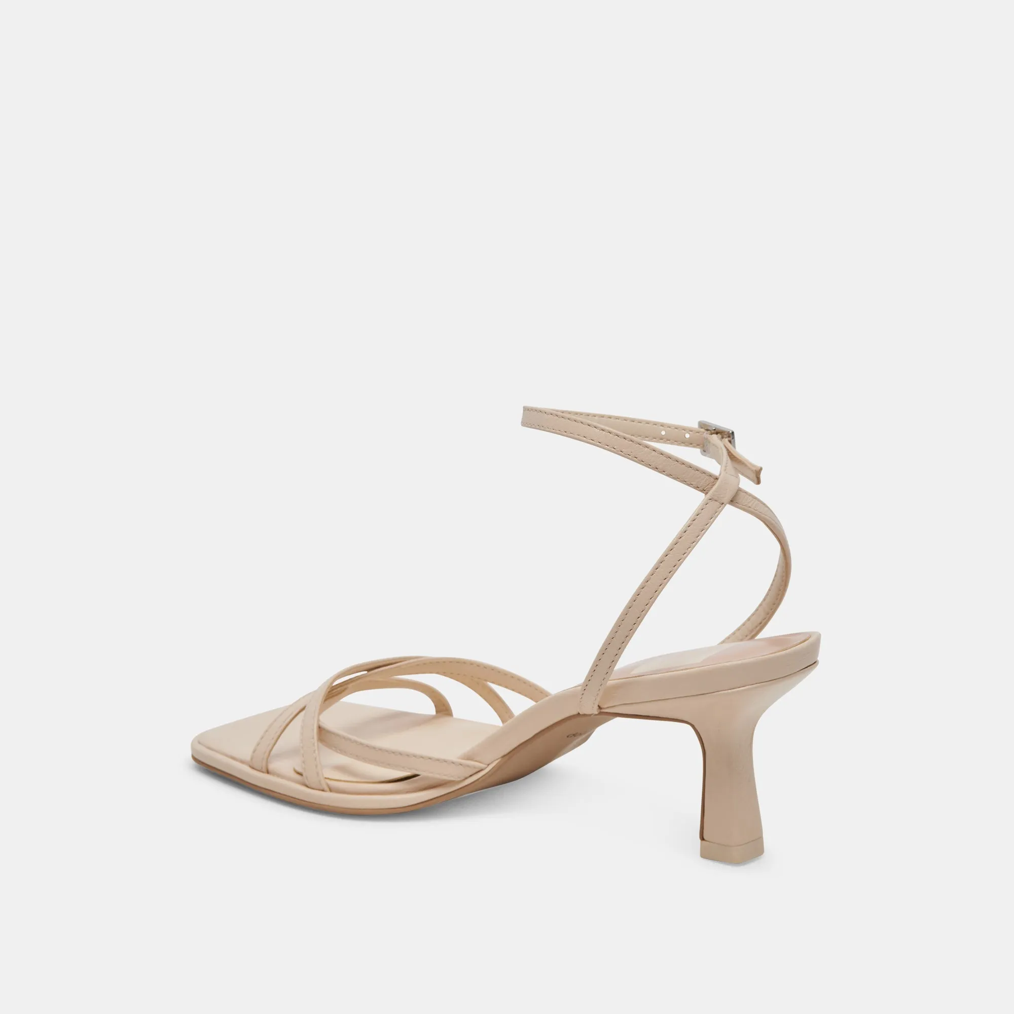 MANJI HEELS BONE PATENT LEATHER - re:vita
