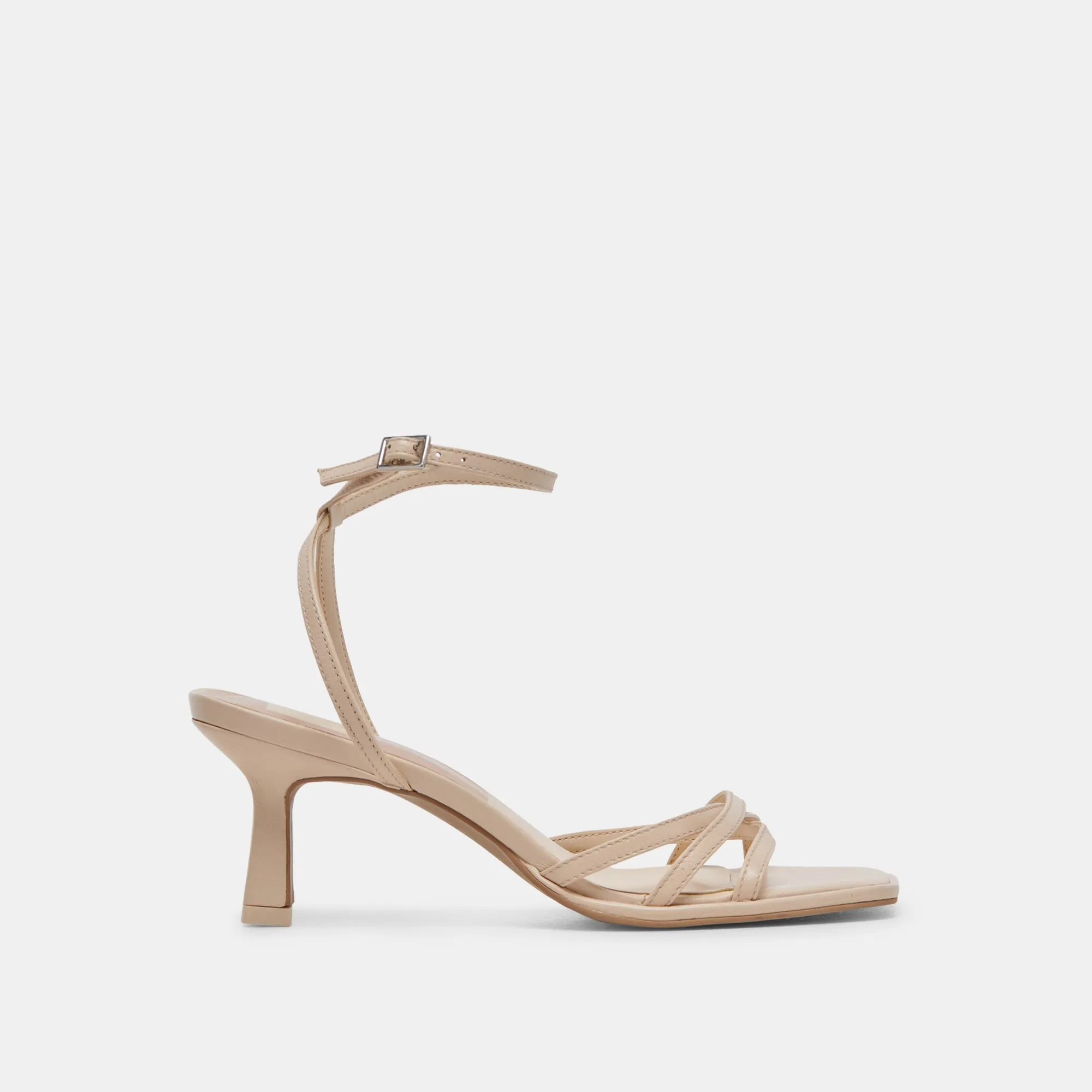 MANJI HEELS BONE PATENT LEATHER - re:vita