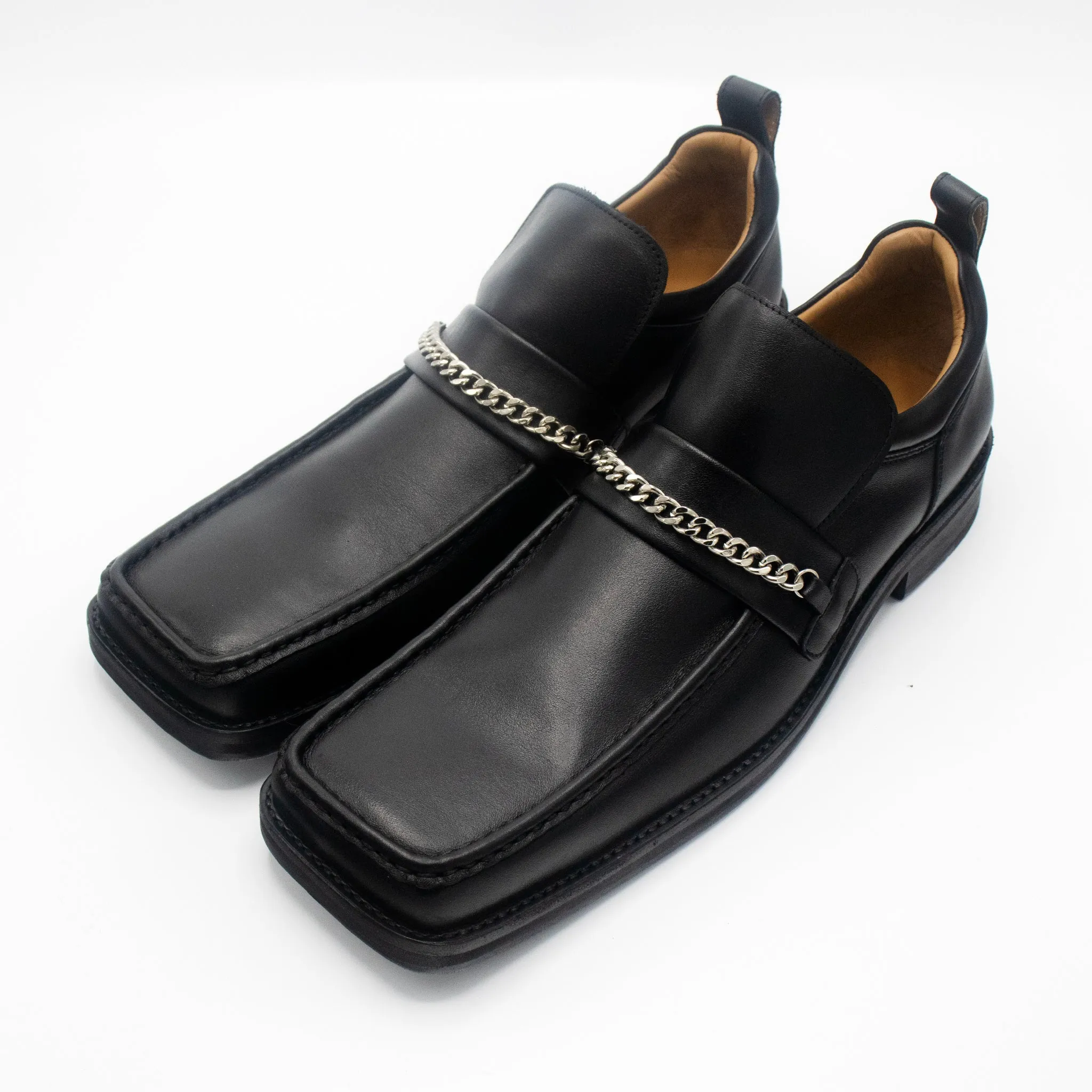 Martine Rose Square Toe Loafers