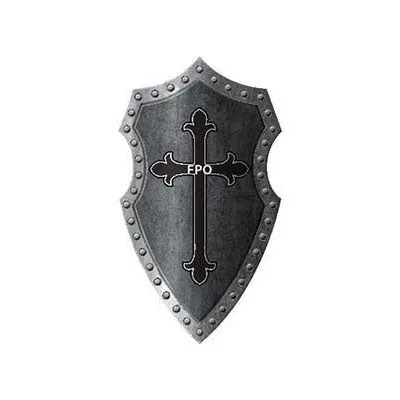 Medieval Crossbone Shield