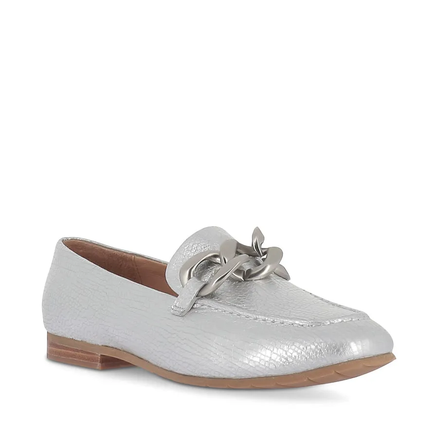 MELINEY - SILVER MOSAIC LEATHER