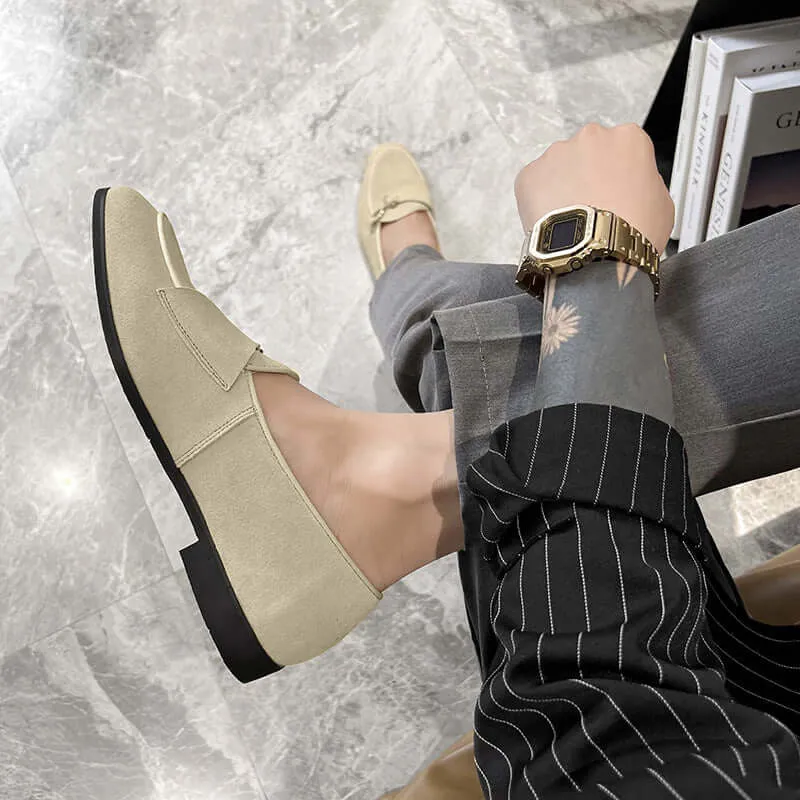 Men's Leather Loafers-Summer Casual Must-Haves