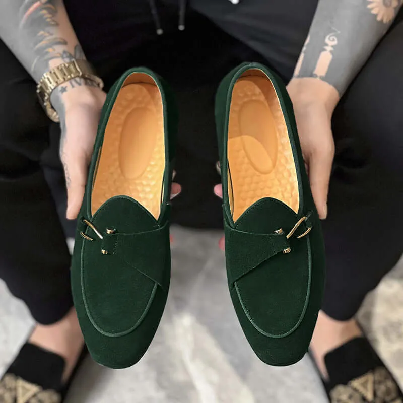 Men's Leather Loafers-Summer Casual Must-Haves