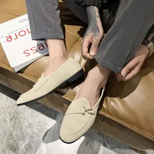 Men's Leather Loafers-Summer Casual Must-Haves