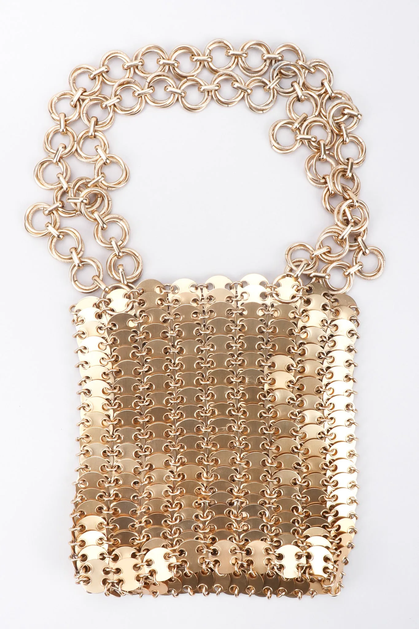 Metal Disc Chain Bag