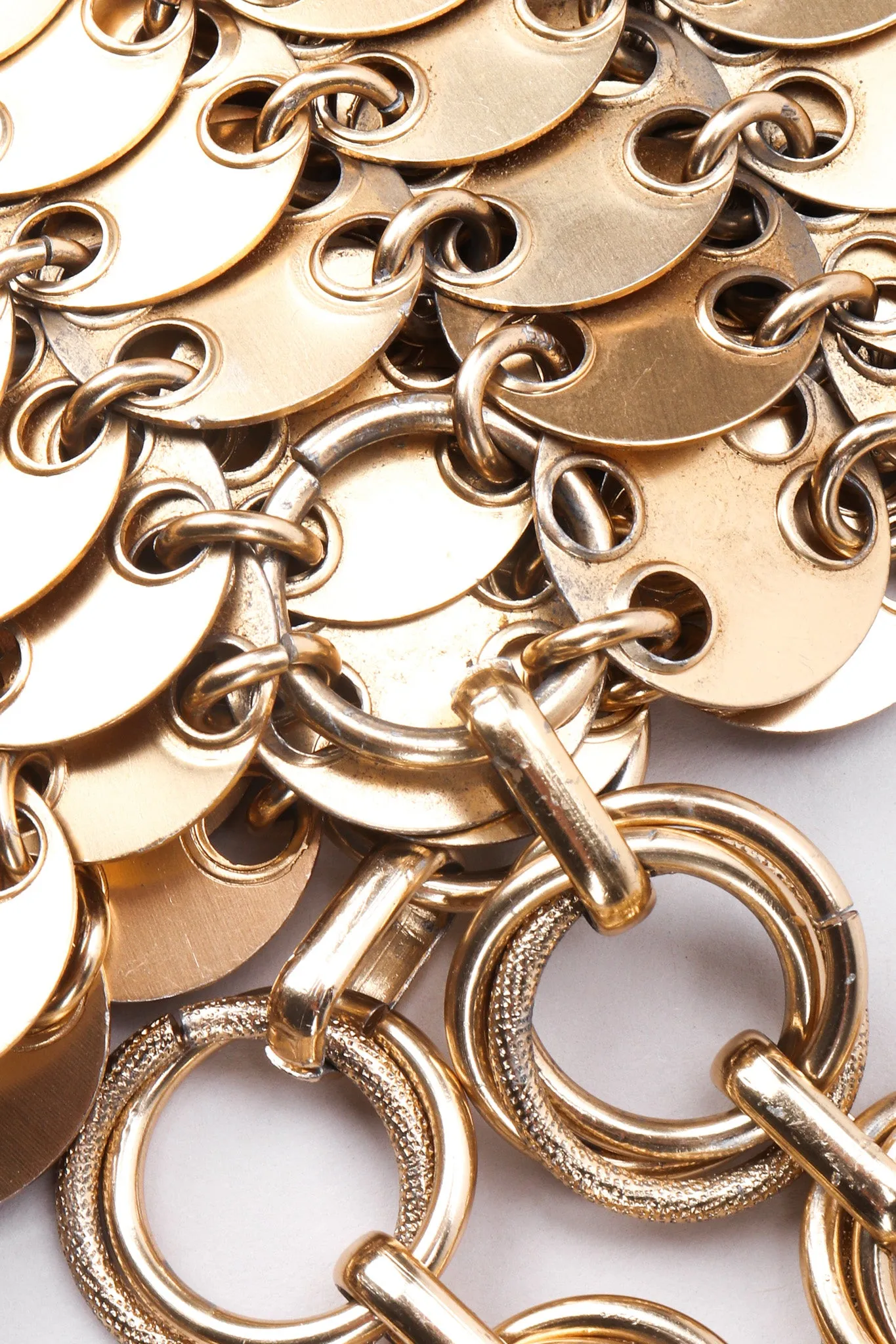 Metal Disc Chain Bag