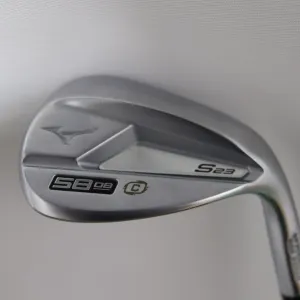 Mizuno S23 Satin Chrome Wedge RH (056) 58-08 KBS Tour Hi-Rev 2.0 steel S  Pre-Owned