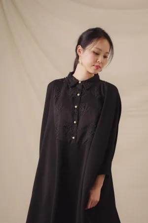 NAHLA KAFTAN IN NOIR