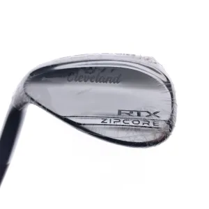 NEW Cleveland RTX ZipCore Tour Satin Sand Wedge / 54.0 Deg / Wedge F / Left-Hand