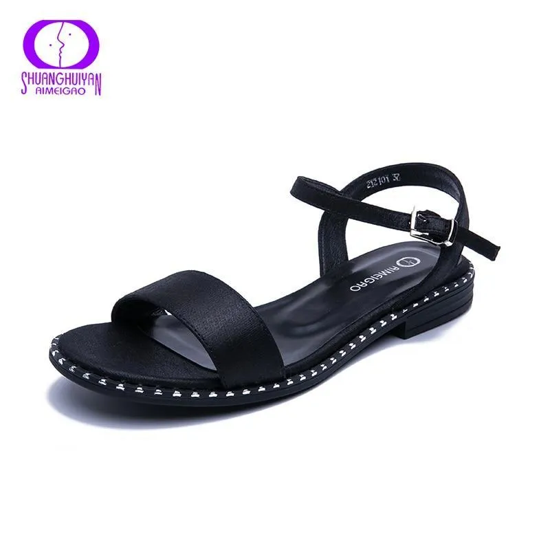 New Summer Sandals Women Casual Flat Sandals Comfortable Sandals For Women