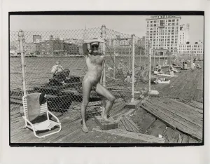 On the Pier (vintage print)