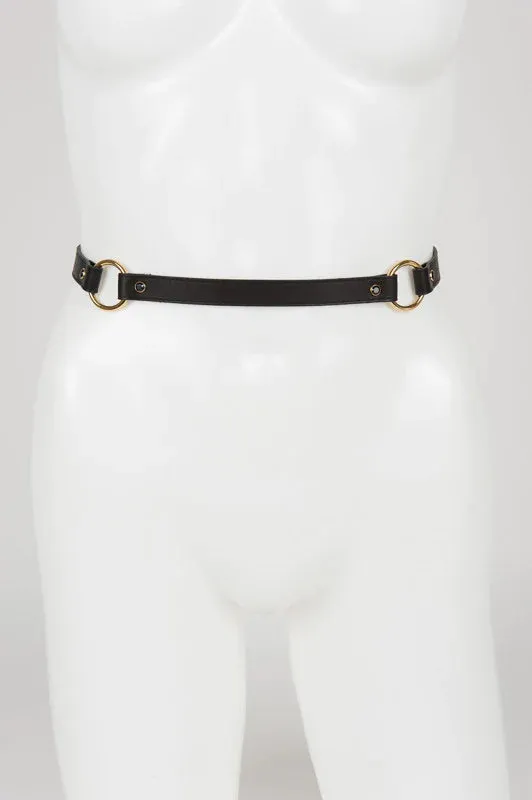 Onyx Garter Belt