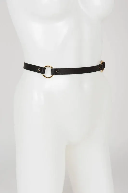 Onyx Garter Belt