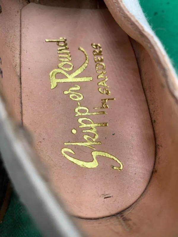Original WW2 British Army Women's White Summer Shoes - ATS WAAF - Size 230s