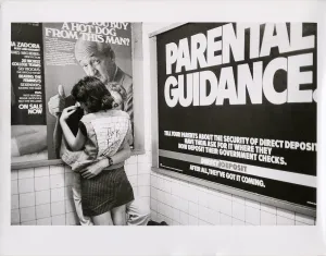 Parental Guidance "Teens In The Subway" (vintage print)