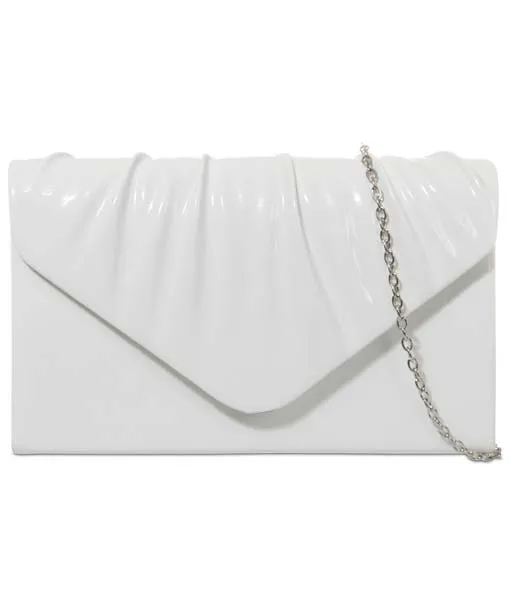 Patent Envelope Clutch - Deena