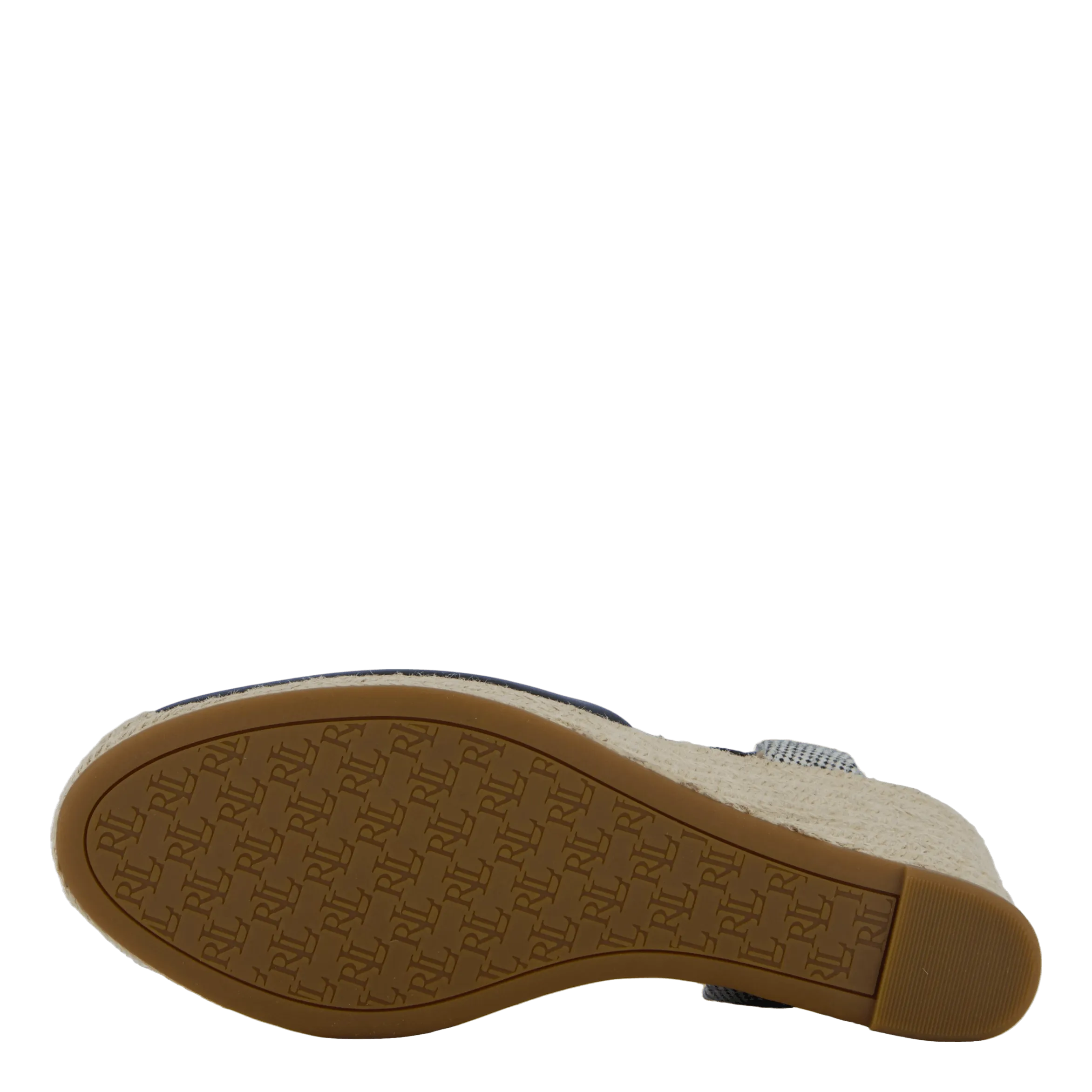 Pearle II Leather & Canvas Espadrille Black / Natural / Black