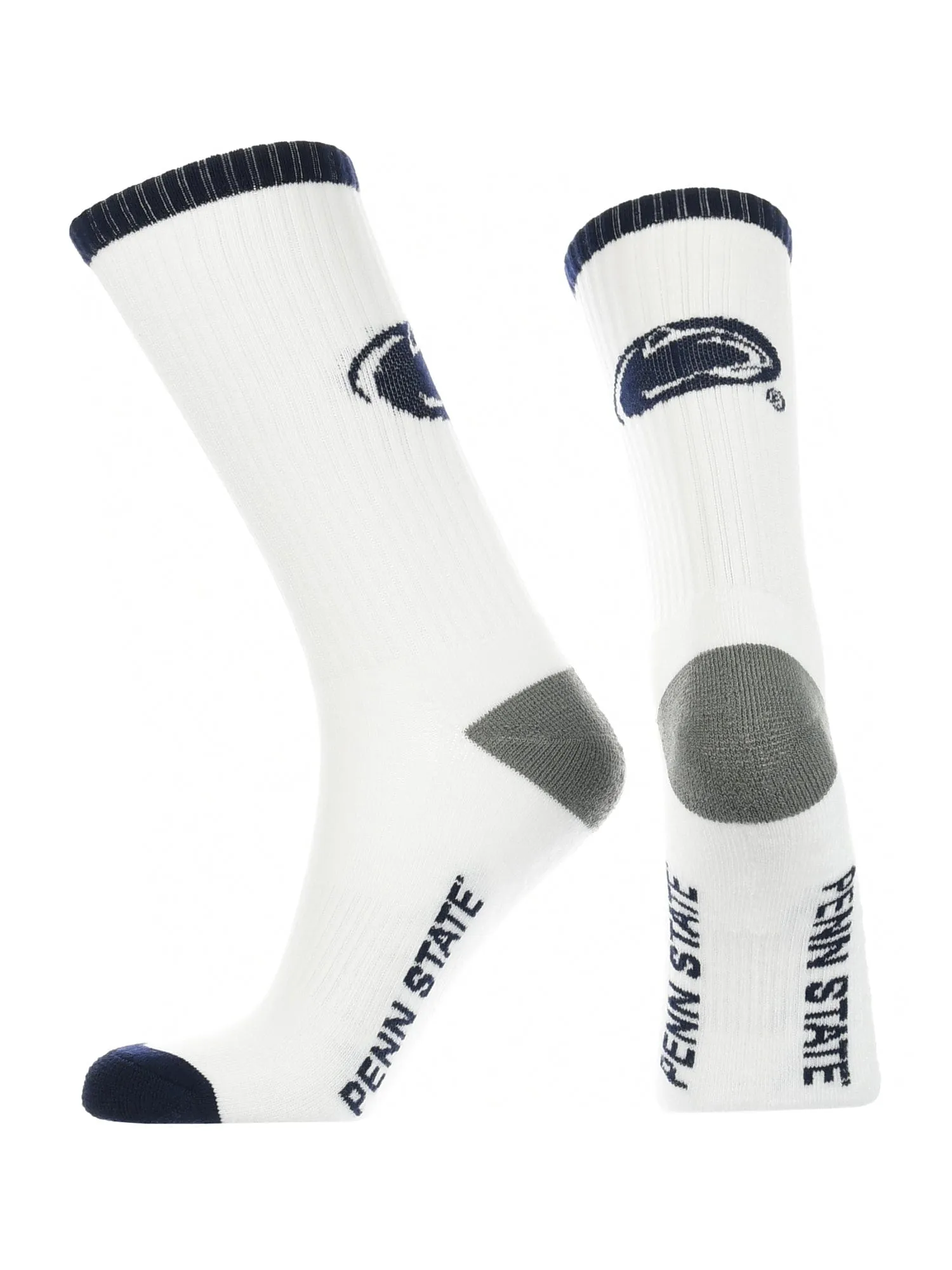 Penn State Nittany Lions  Socks Basic Crew White Socks