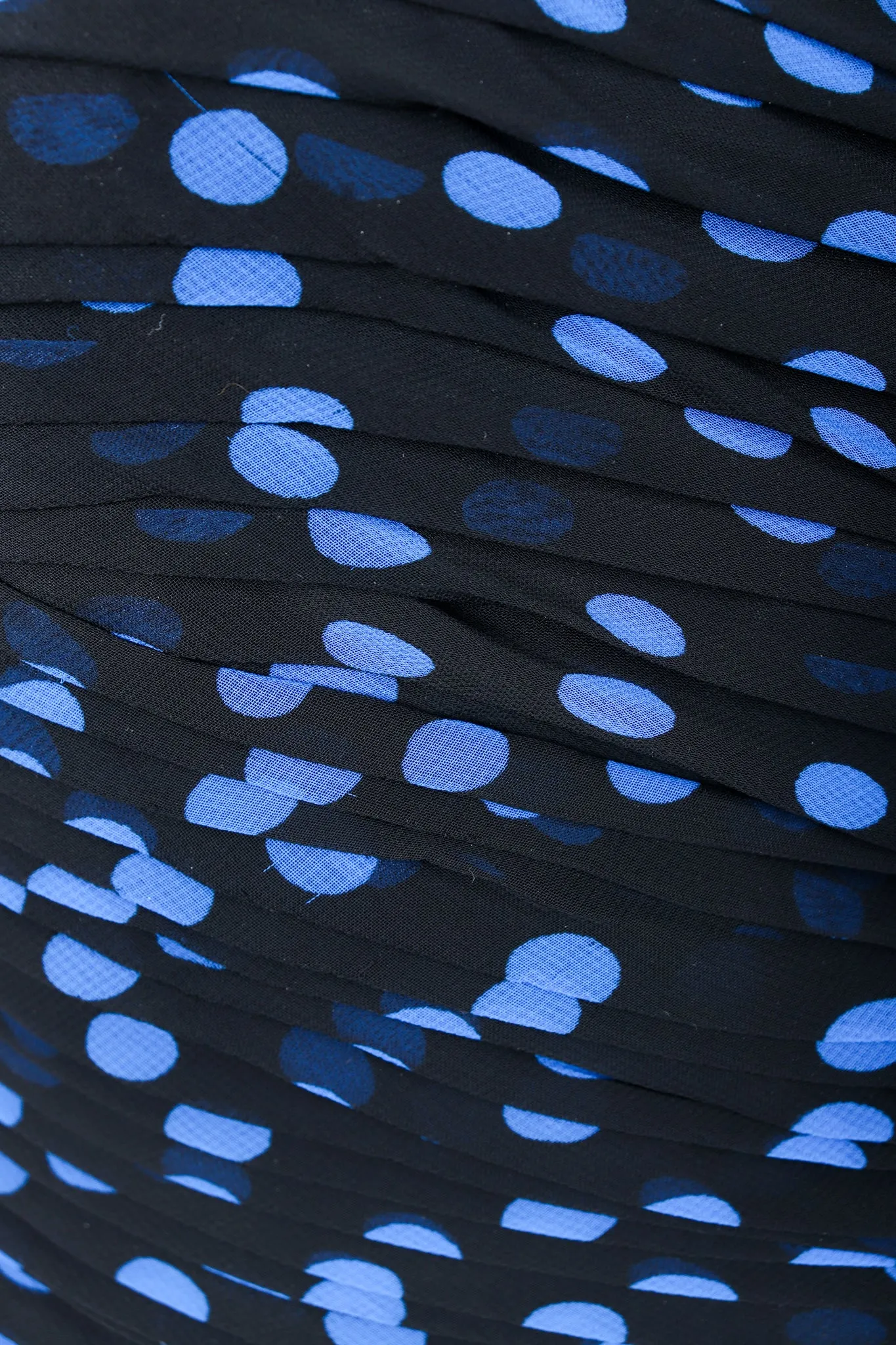 Polka Dot Strapless Dress