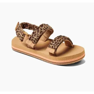 Reef Girls Little Ahi Convertible Sandals  - Leopard