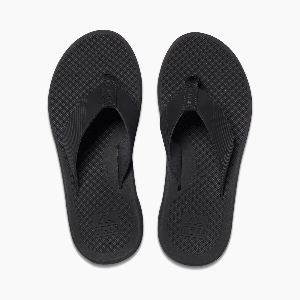 Reef Phantom II Flp Flops  - Black/Black
