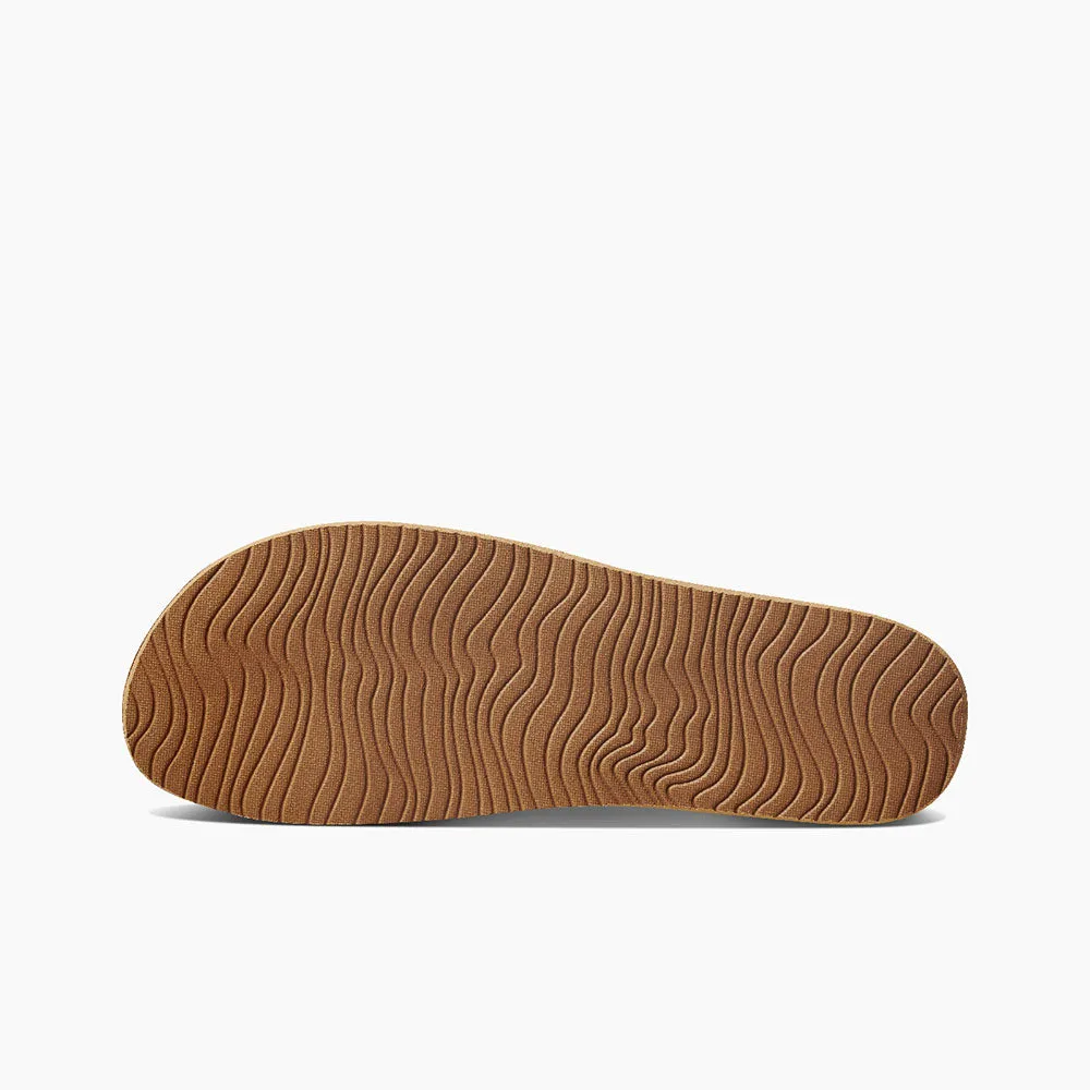 Reef Womens Cushion Bounce Vista Sandals  - Black/Natural