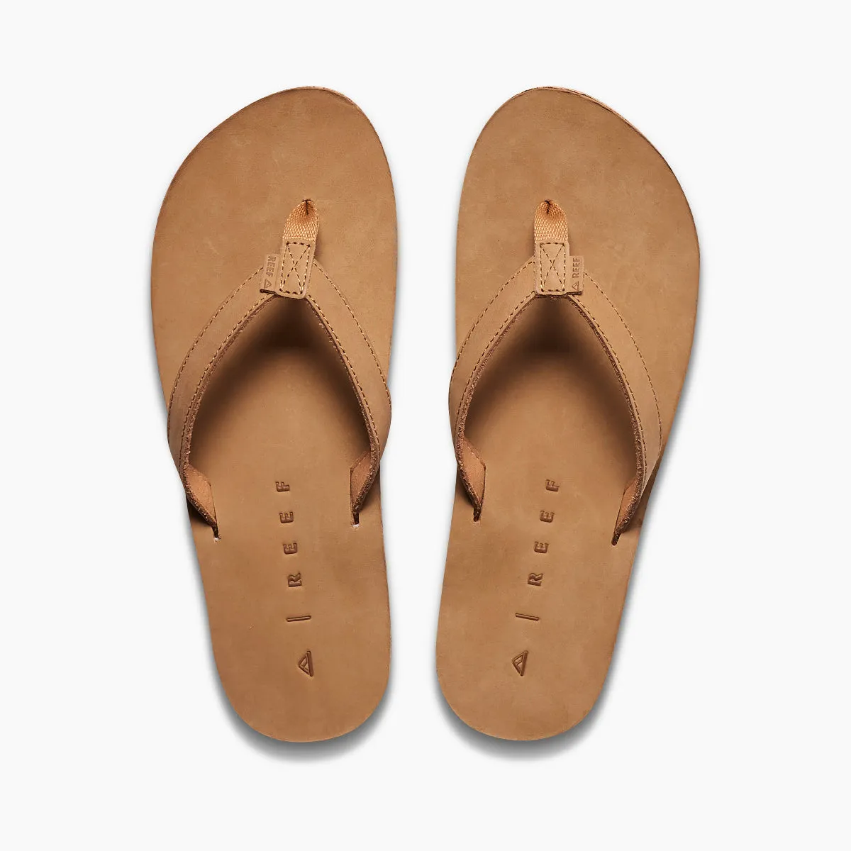 Reef Womens Solana Leather Tan