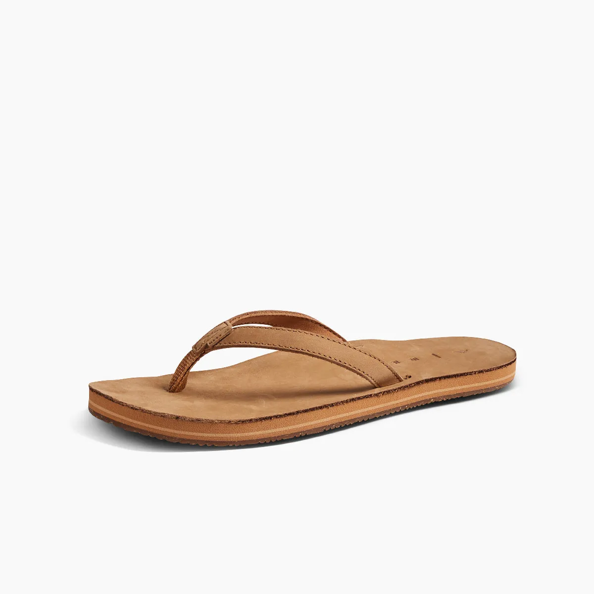 Reef Womens Solana Leather Tan