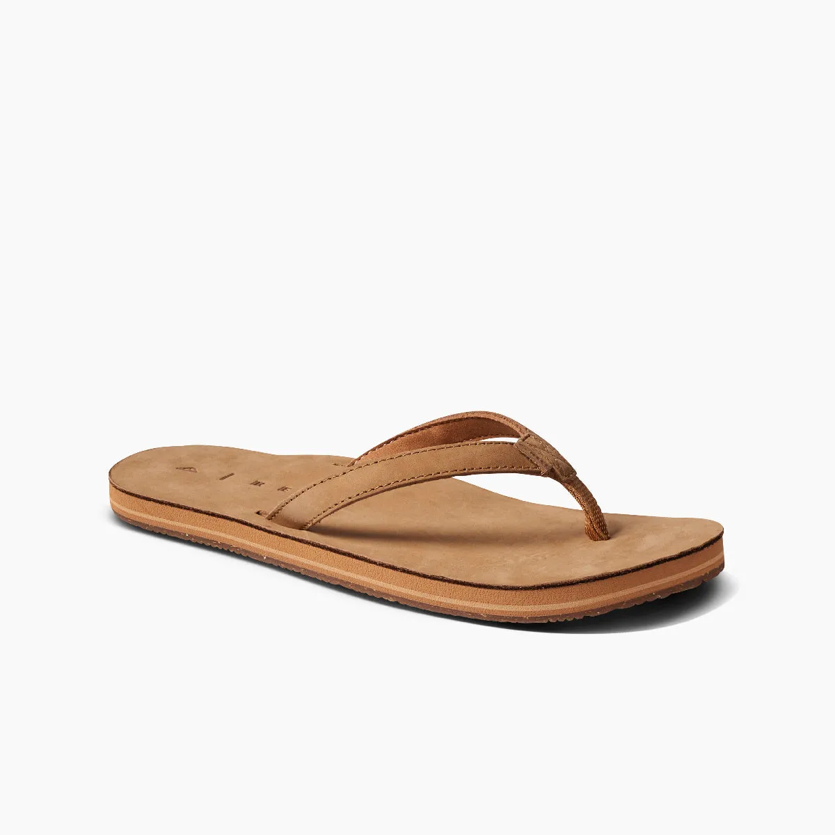 Reef Womens Solana Leather Tan