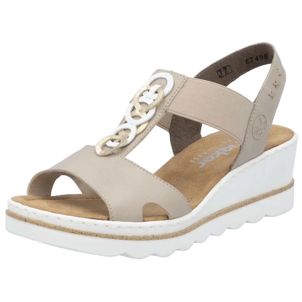 Rieker 67498-62 (Durham)  Lehm Sandals
