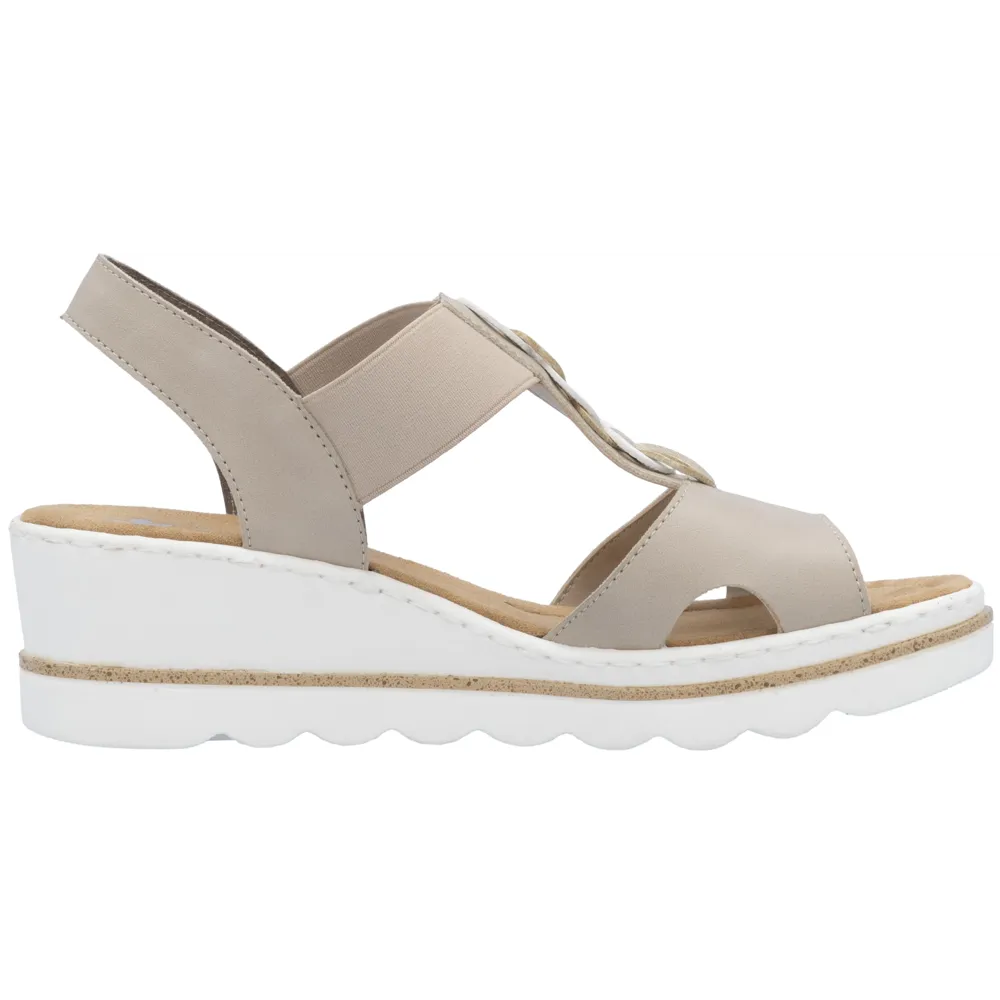 Rieker 67498-62 (Durham)  Lehm Sandals